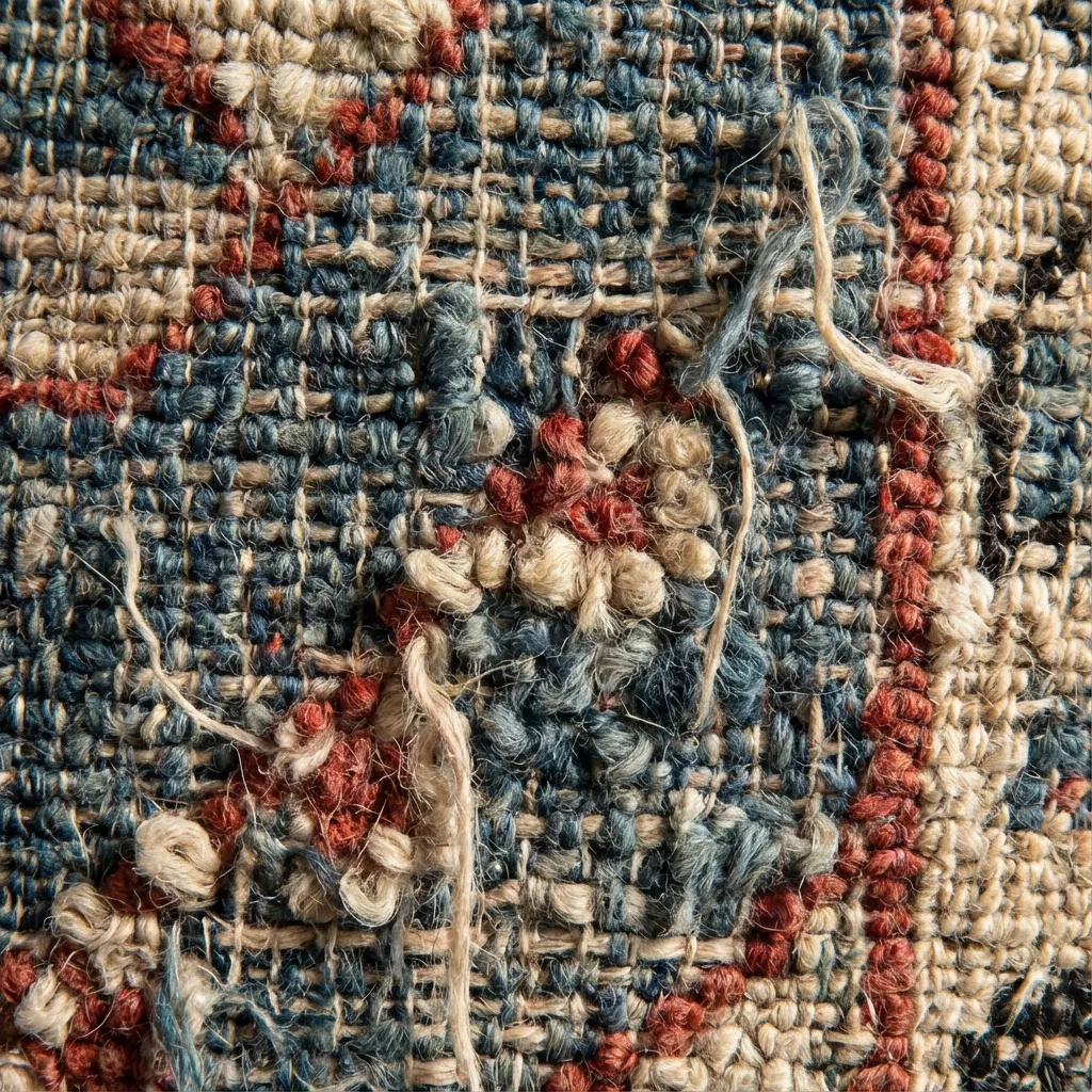 Hand-Knotted Rug Cleaning example 1