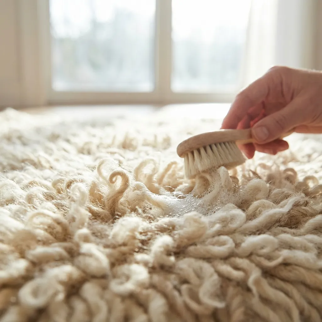 Wool Rug Cleaning example 1