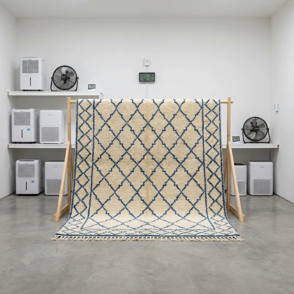 Wool Rug Cleaning example 2